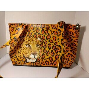 Vintage Leppard Handbag By Yvonne